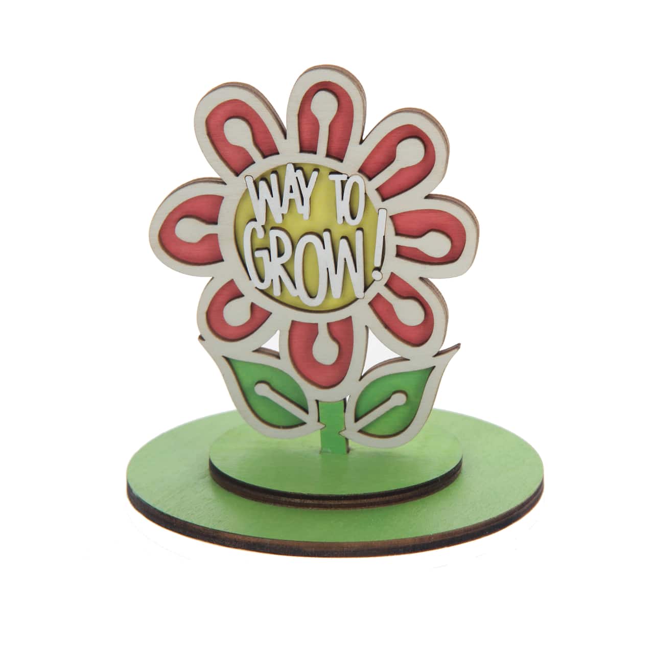 Spring Flower Layered Wood Craft Kit by Creatology&#x2122;